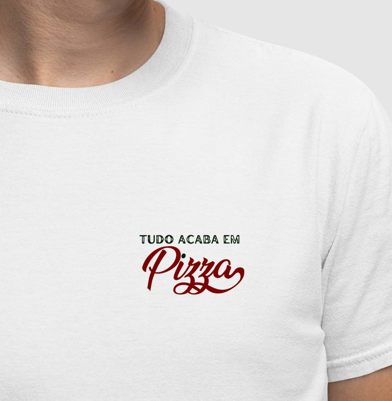 TUDO ACABA EM PIZZA - Minimalista