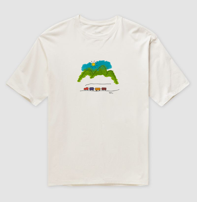 Camiseta "Geraes" Milton Nascimento - Oversized