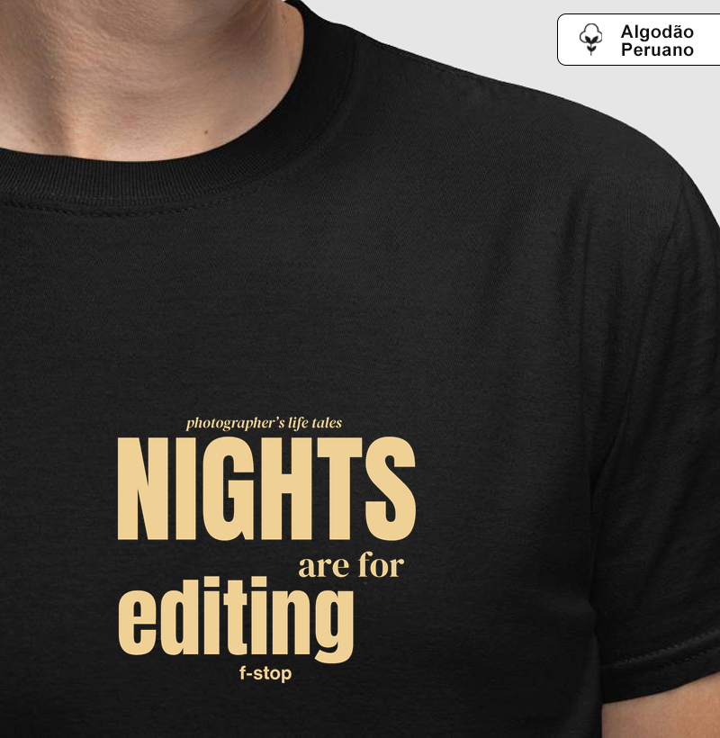 Nights are for editing - bolso