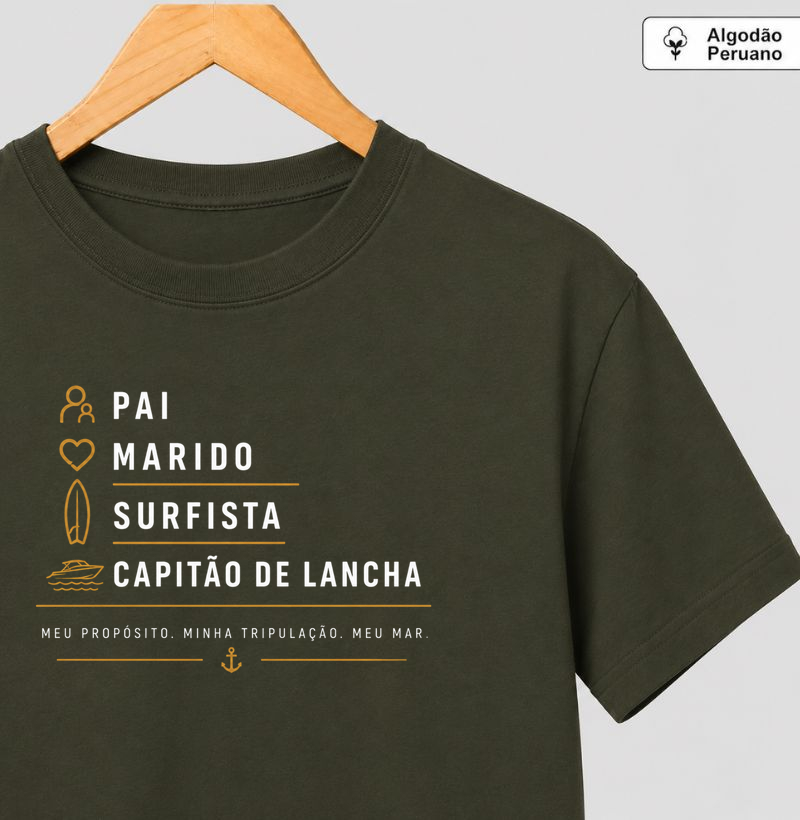 Pai Surfista Capitao de Lancha (Peruano)