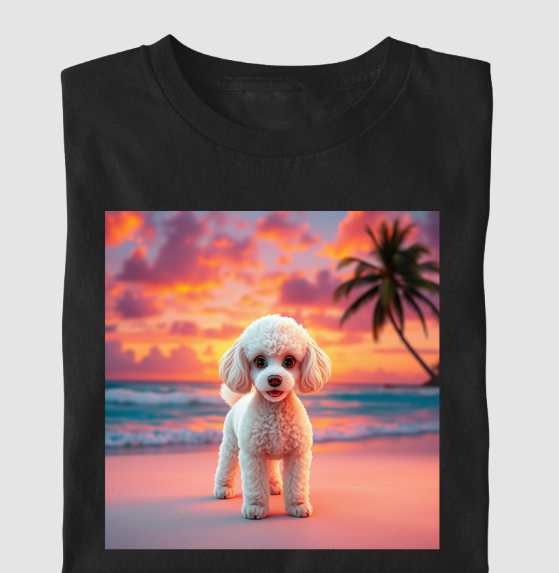 Coleção Pet pelo Mundo - Poodle Branco