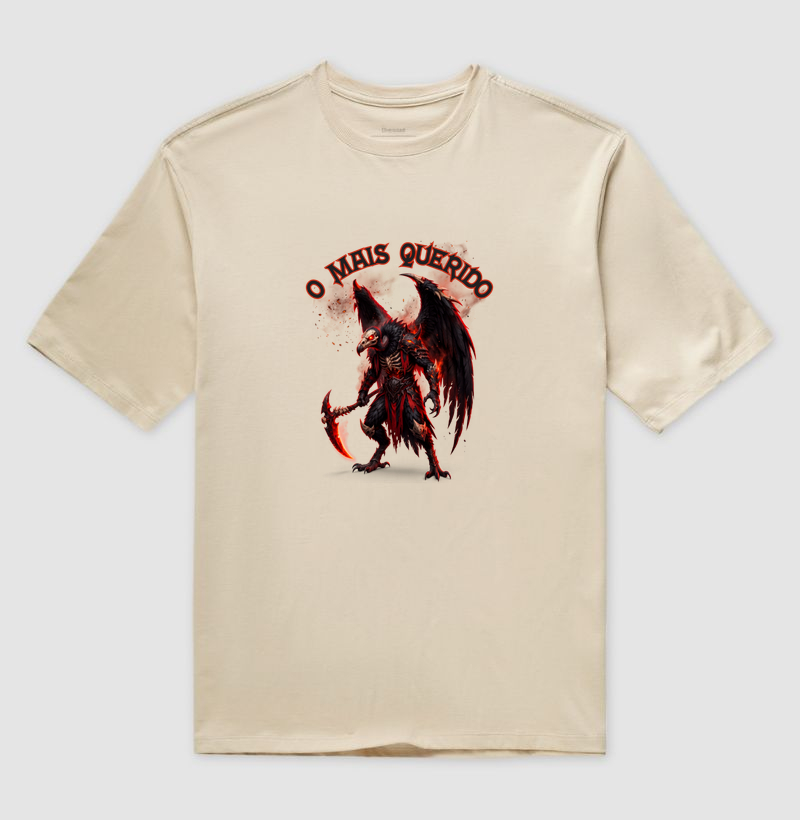 Camiseta Oversized Flamengo - O Mais Querido