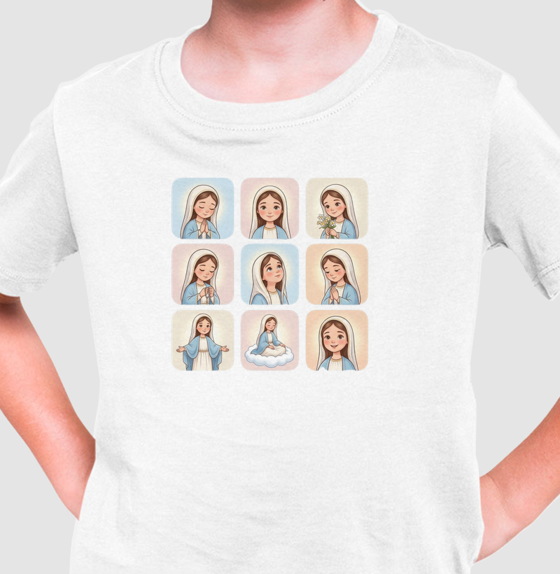 Camiseta infantil Mariazinha