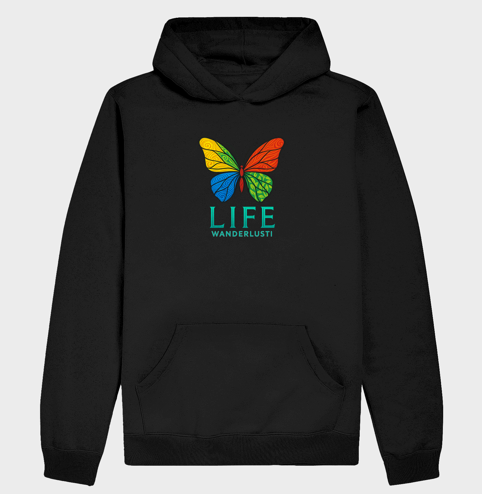 Hoodie Moletom Butterfly Life