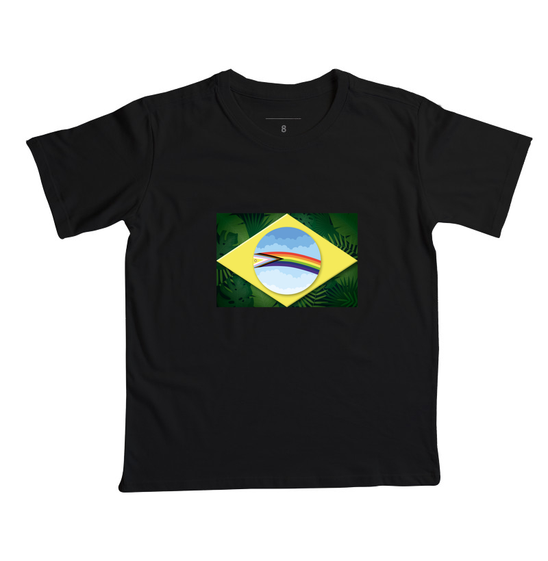 Bandeira Brasil lgbtqia+