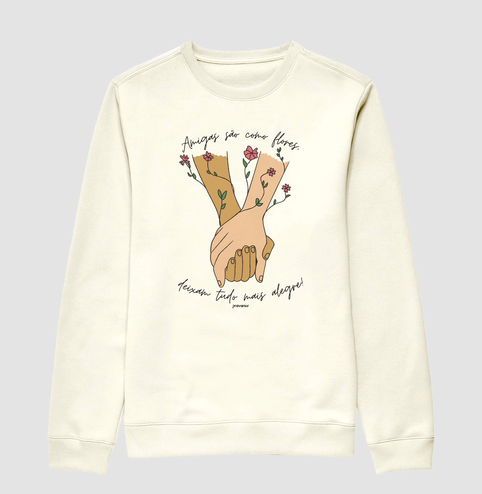 Amigas são como flores