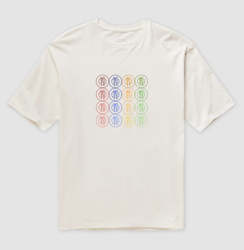 pop art  - Camiseta Oversized
