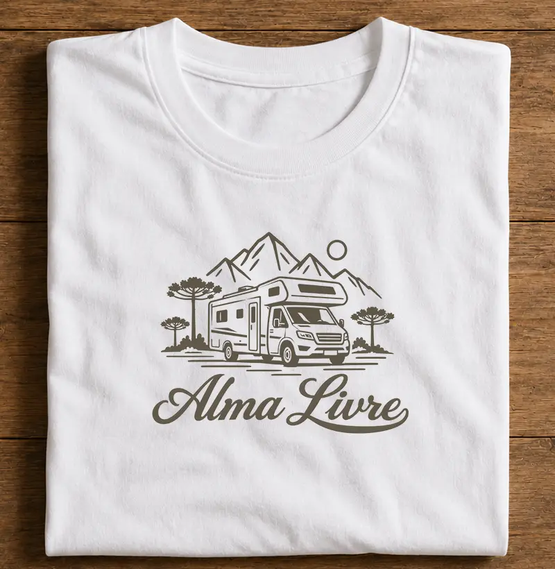 Alma Livre - Motorhome - Camiseta