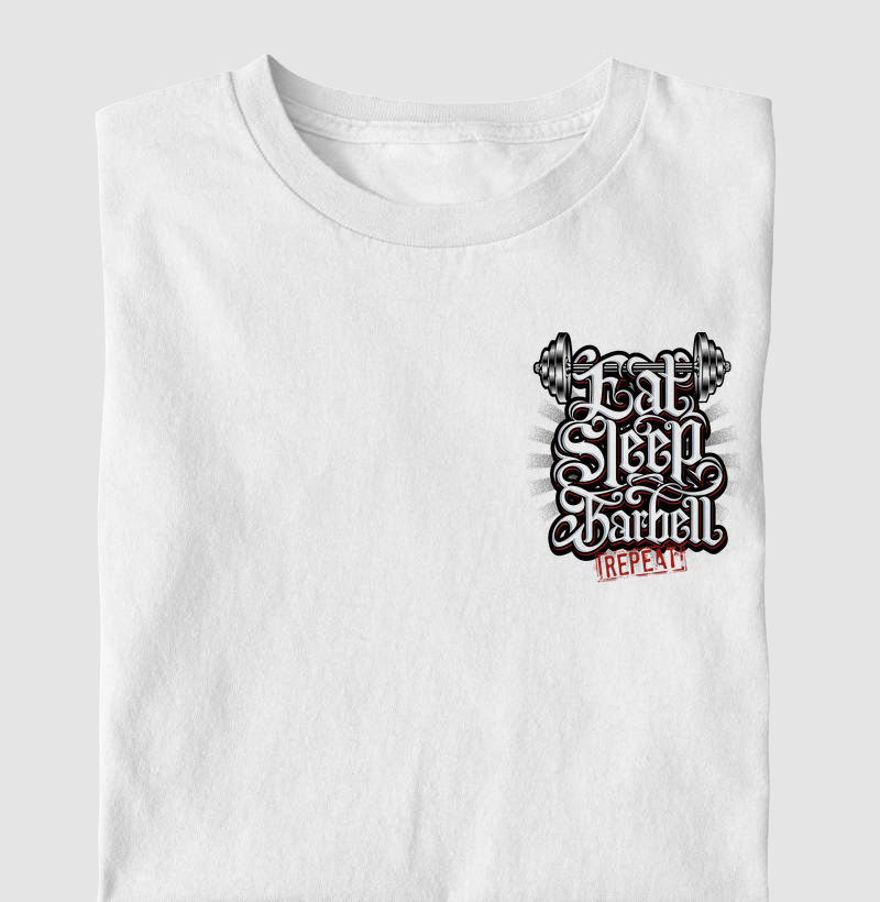 EAT. SLEEP. BARBELL. MINIMALISTA