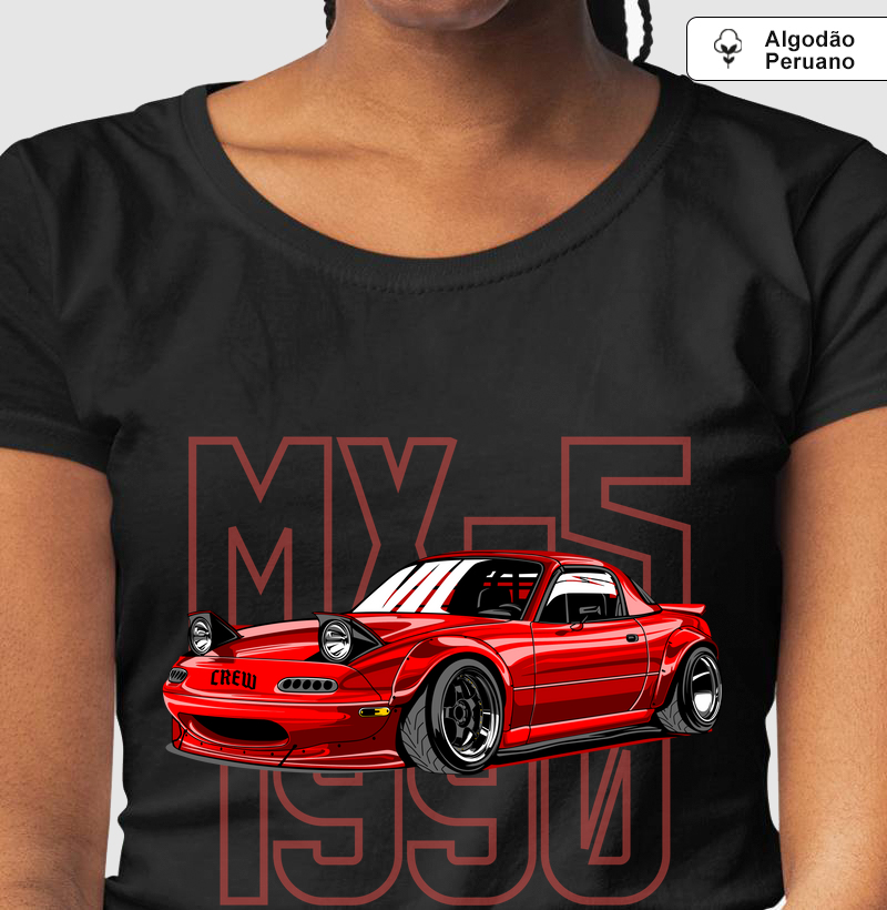 Camiseta Algodão Peruano - Miata