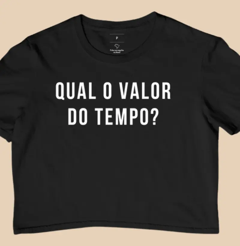 Qual o valor do tempo?