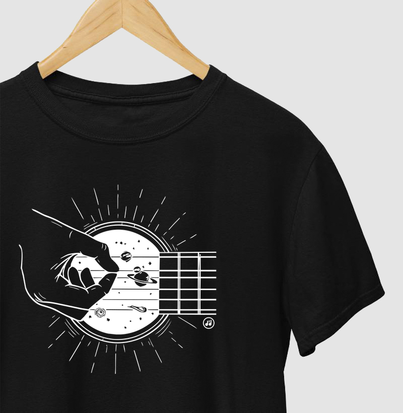 Violão Com Planetas