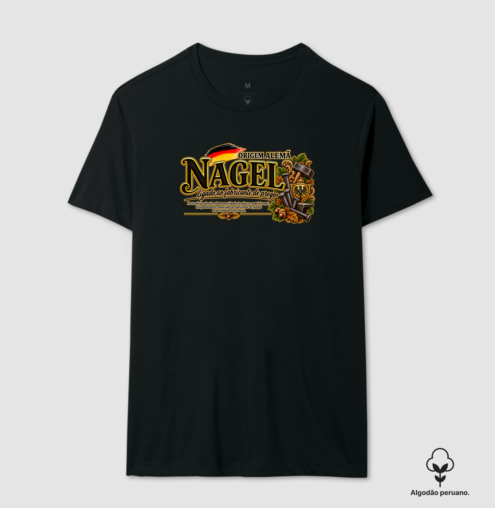 Nagel  - Camiseta Algodão Peruano
