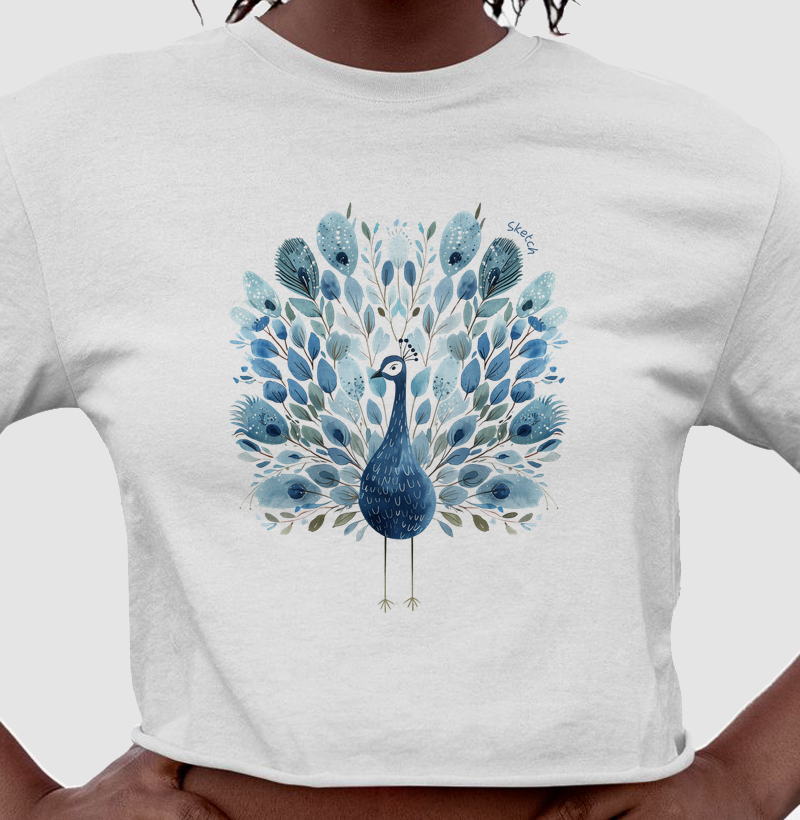 Blue Peacock