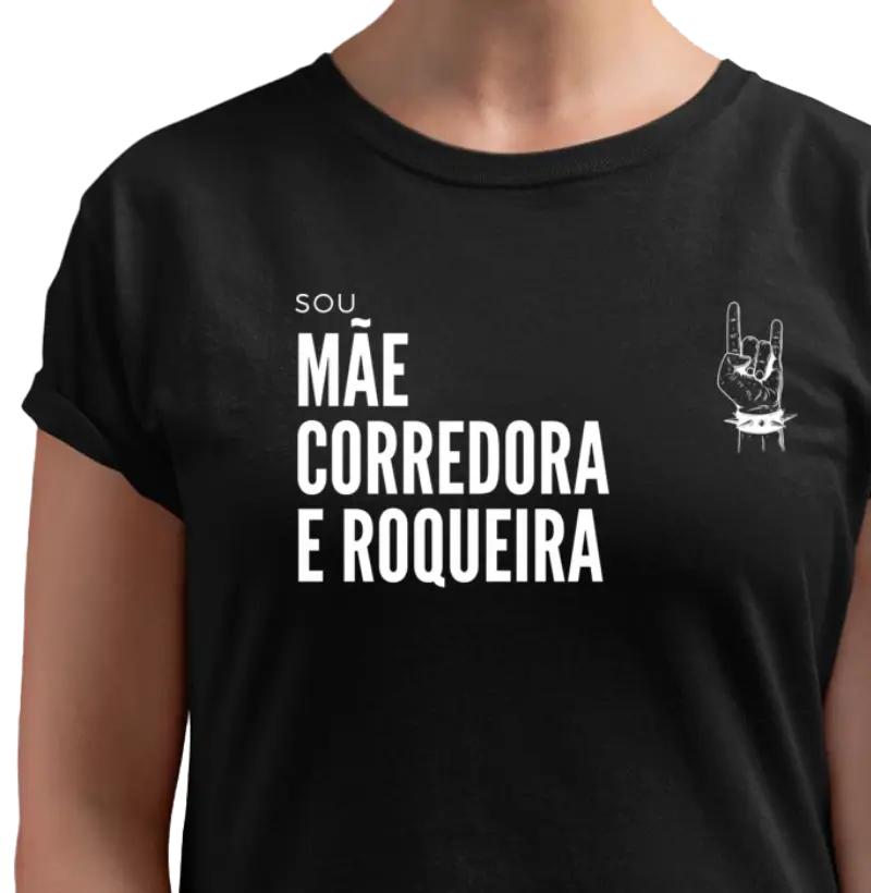 Mãe, corredora e roqueira