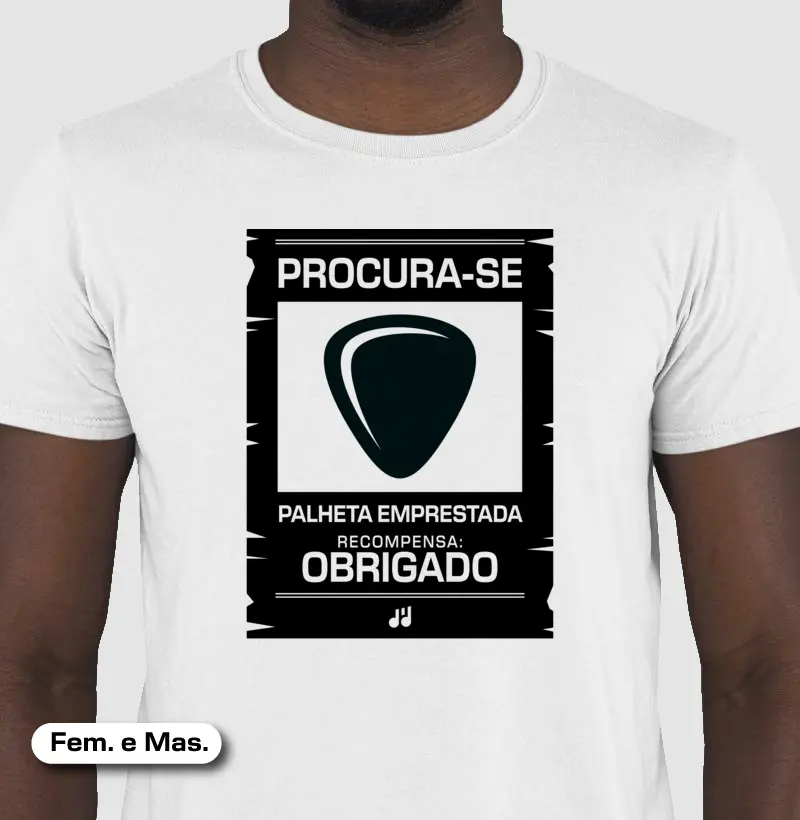 Procura-se palheta emprestada