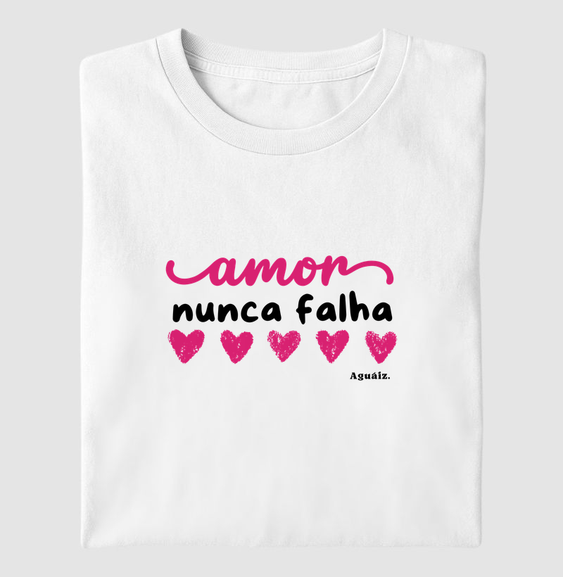 Amor nunca falha