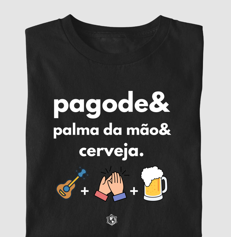 pagode + palma + cerveja