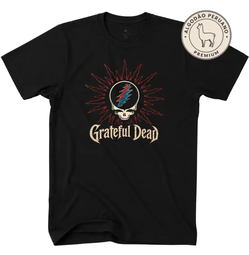 Camiseta Algodão Peruano Steal Your Face