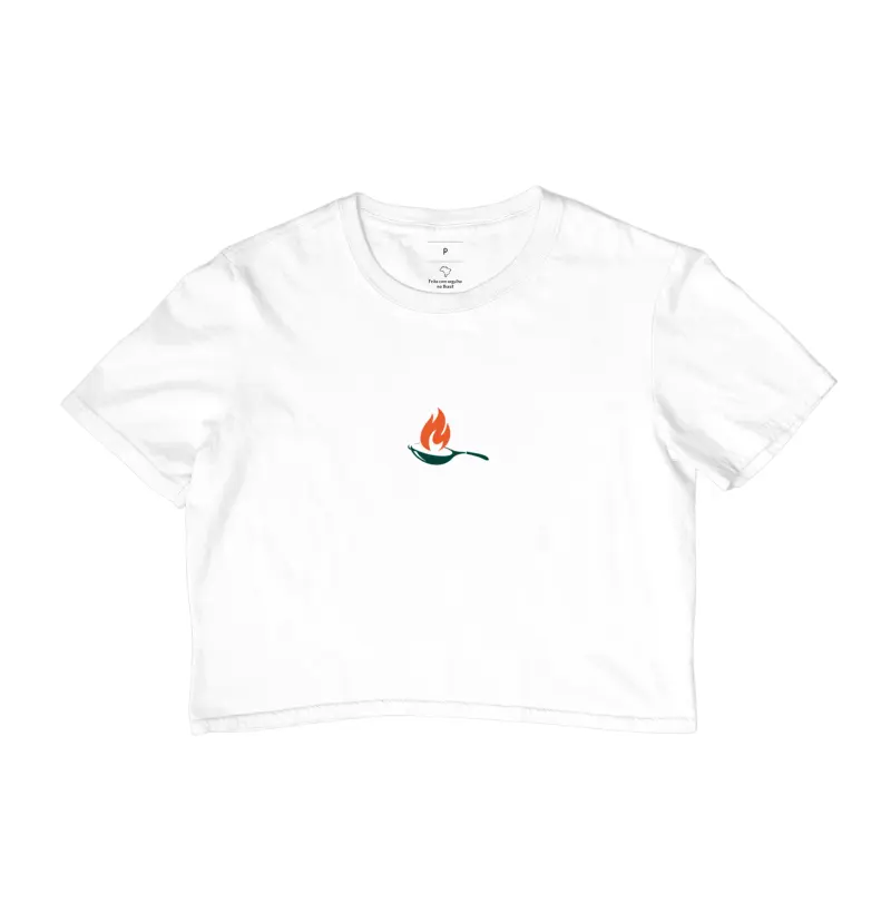  Cropped Grão de Mostarda - Modelo 01