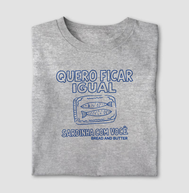 Camiseta Sardinha - Camiseta