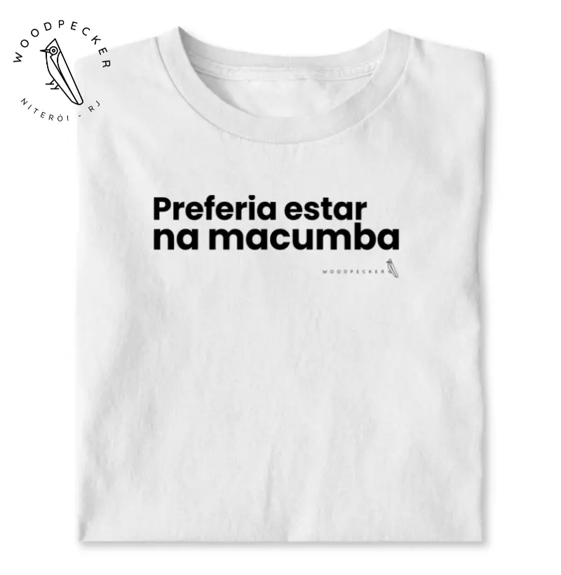 PREFERIA ESTAR NA MACUMBA