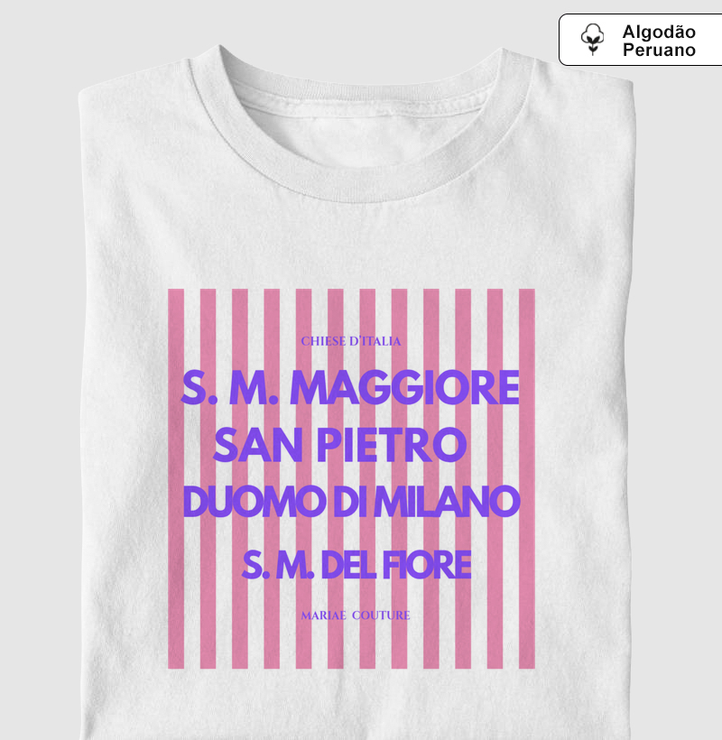 Igrejas da Itália pink