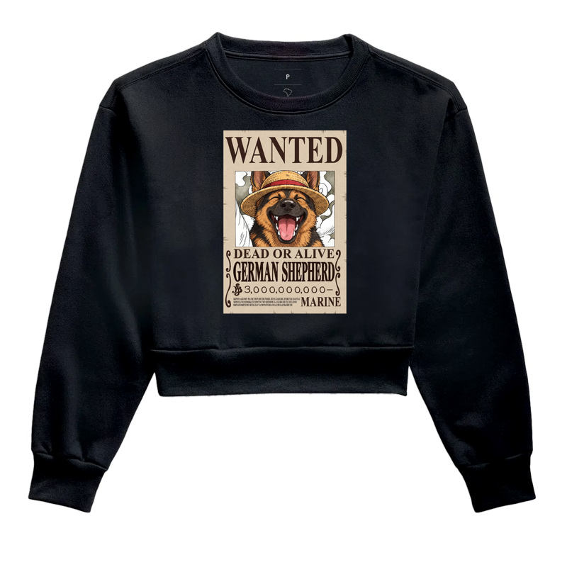 Wanted Shepherd - Cropped Moletom
