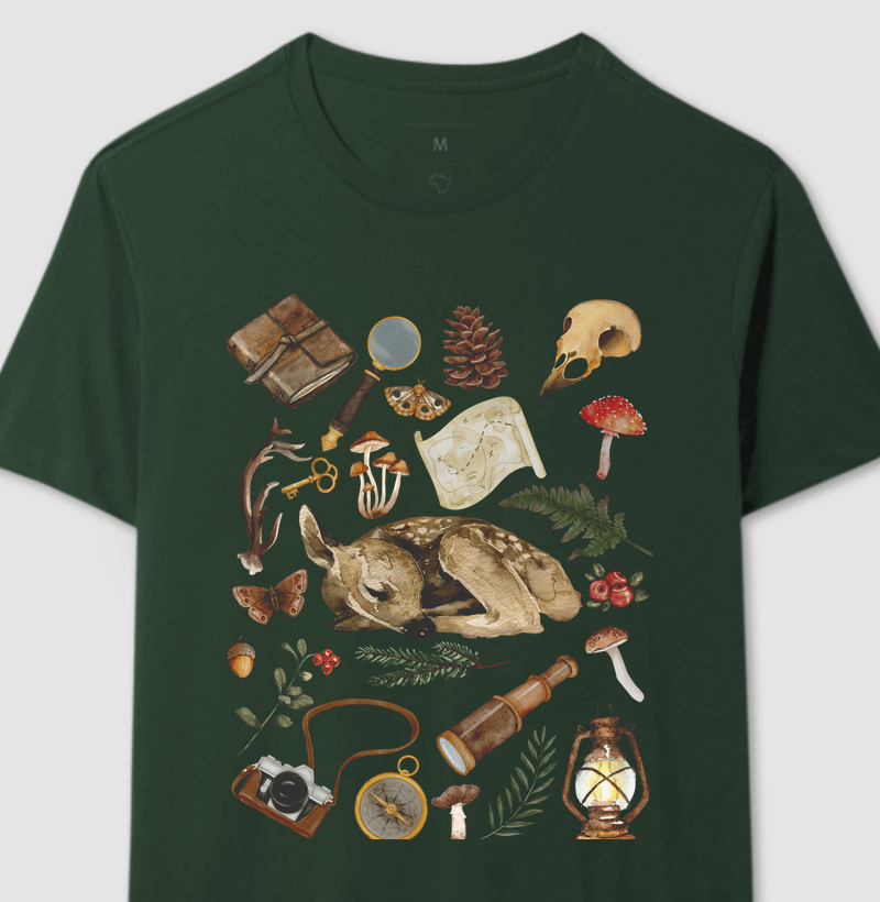 Camiseta Into the Woods | the path unfolds 