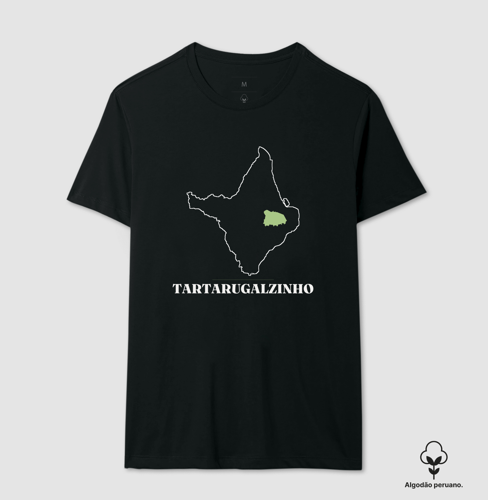 Tartarugalzinho | Traço AP - Camiseta Algodão Peruano