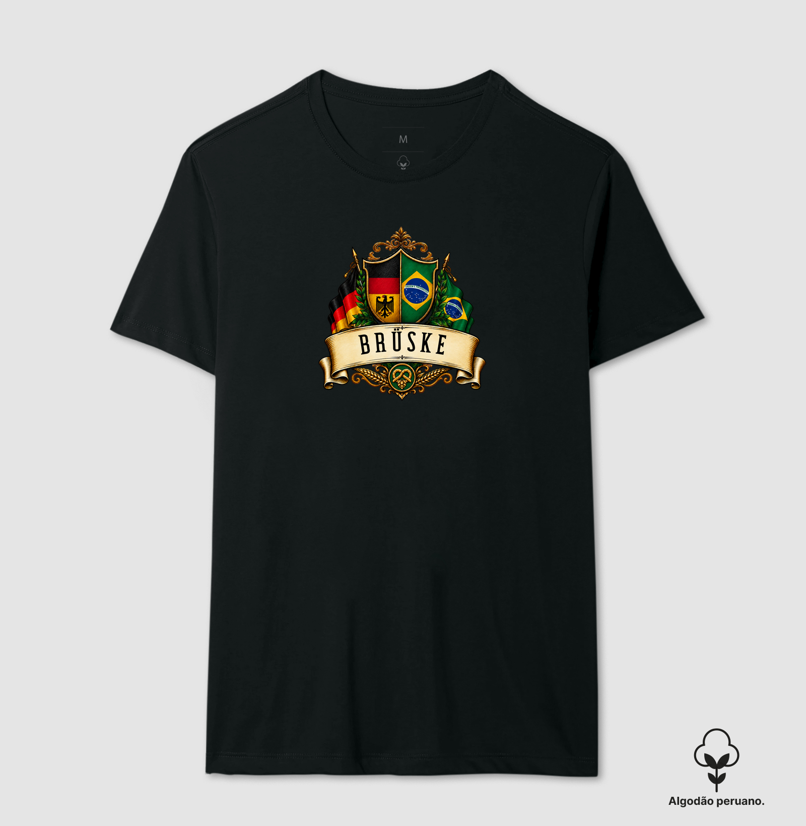 Brüske  - Camiseta Algodão Peruano
