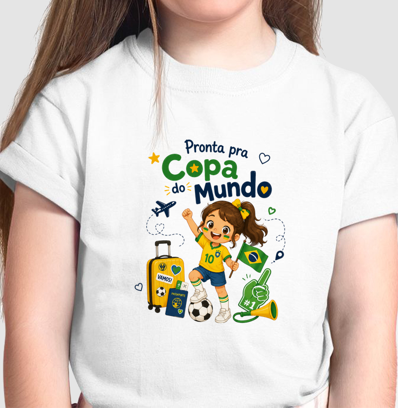 Pronta pra Minha Primeira Copa ⚽✈️
