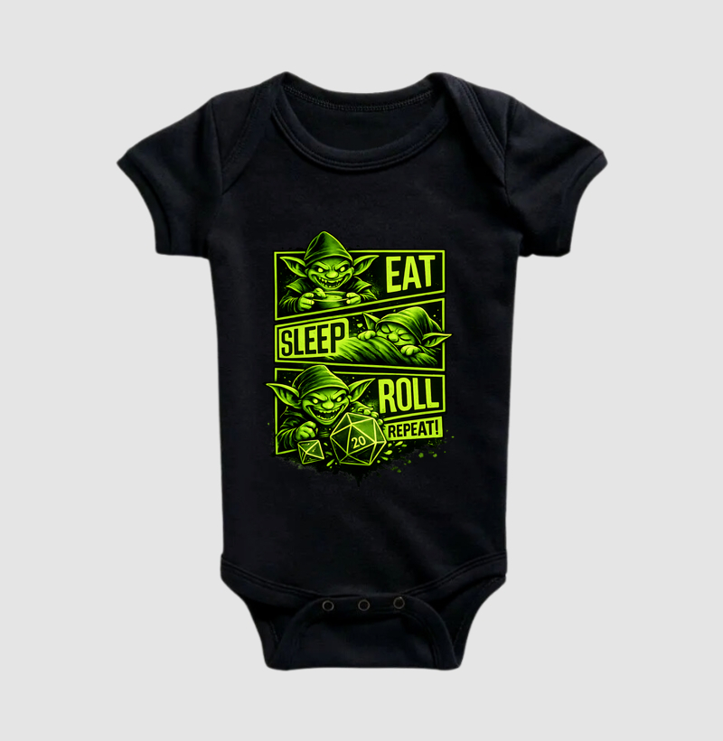 Eat, Sleep, Roll, Repeat