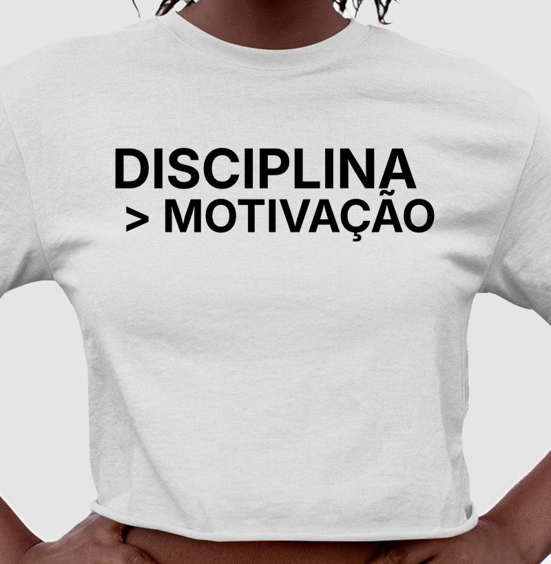 Disciplina > Motivação | Camiseta Fitness TRENO