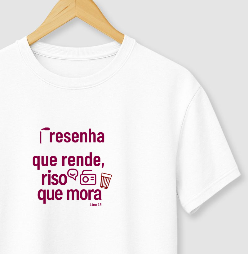 RESENHA QUE RENDE, RISO QUE MORA