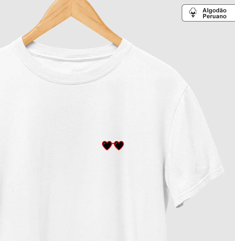 Óculos de coração 