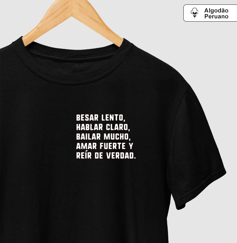 bejar lento, habla claro - peito