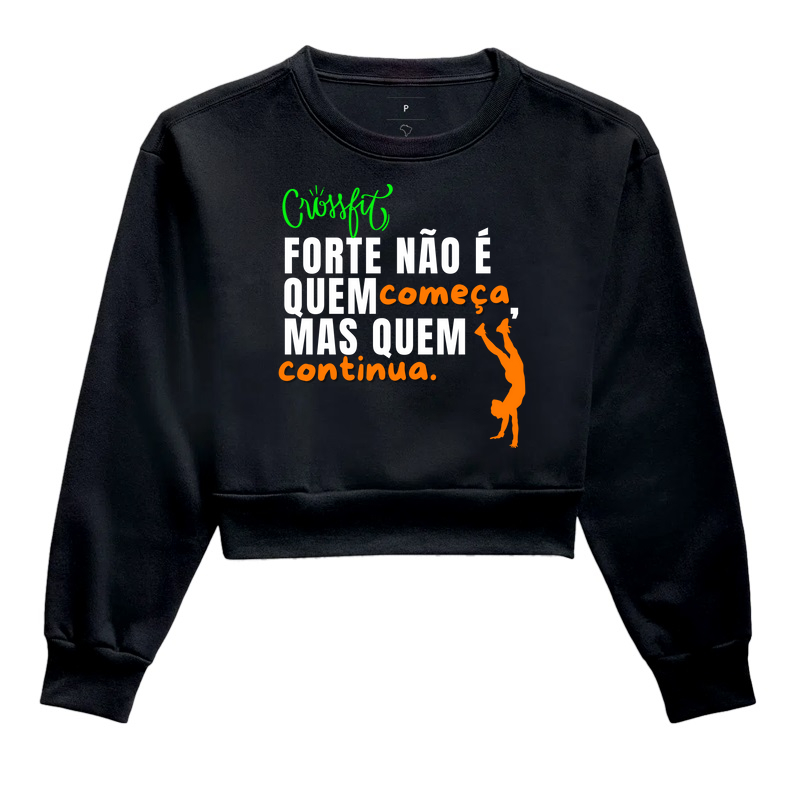 Forte é quem continua