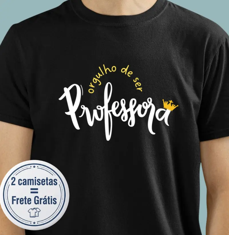 Camiseta Premium Professor/Pedagogo
