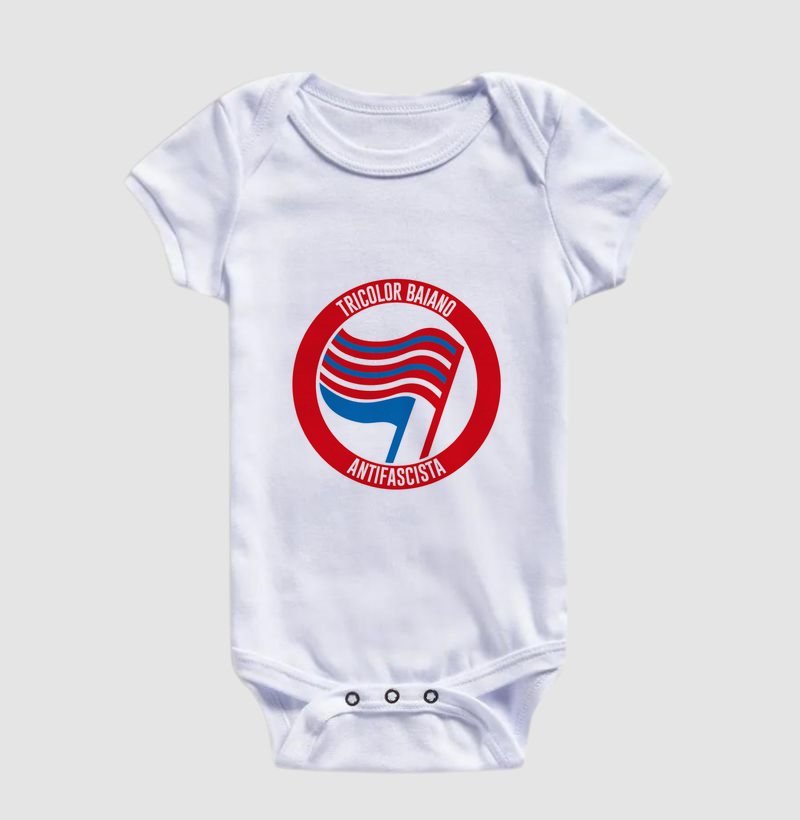 TRICOLOR BAIANO ANSTIFASCISTA - Body Infantil