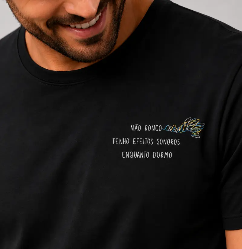 Não ronco, tenho efeitos sonoros