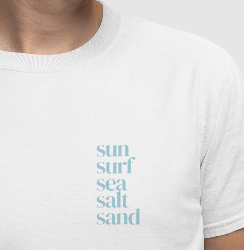 SUN SURF SEA SALT SAND - Camiseta | Surf For Fun Wear