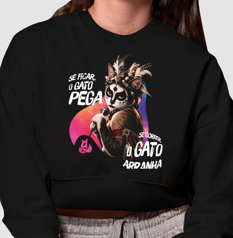 Ney Gatogrosso - Cropped Moletom