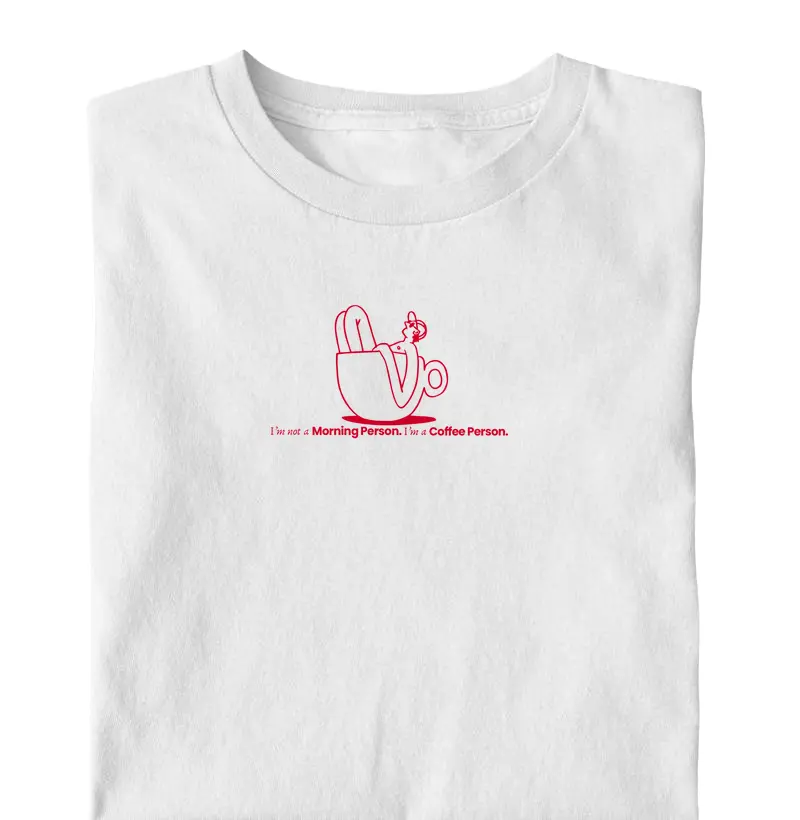 Camiseta I'm a Coffee Person