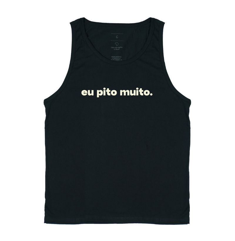 Eu pito muito