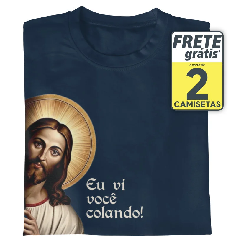 Eu vi você colando!