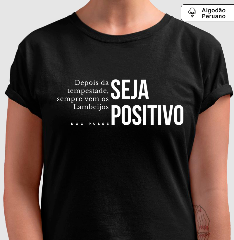 Camiseta Algodão Peruano Dog Pulse Pawsitivity Collection – Stay Pawsitive