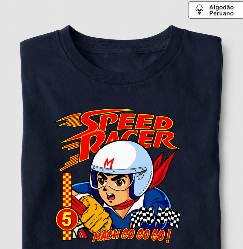 Speed R  - Camiseta Algodão Peruano