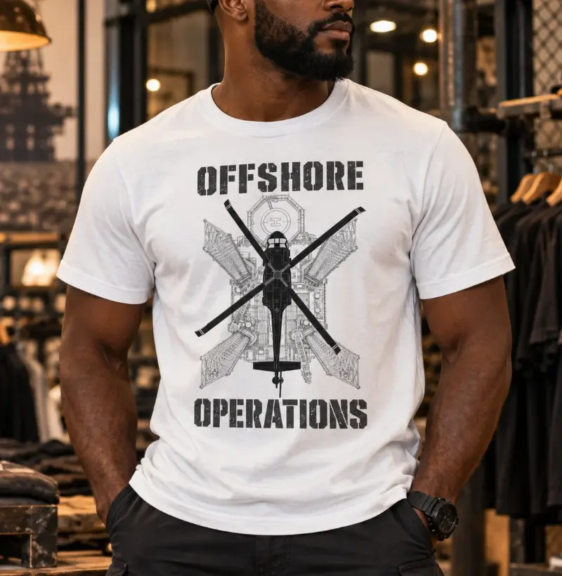 Offshore Operations Helideck 2 - Camiseta
