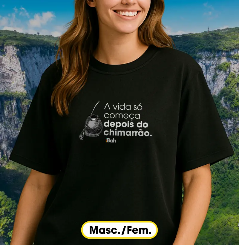 A vida começa depois do chimarrão